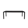 boutiqued pas cher MES Table à Manger 220x90x75 Cm Décor Frêne Noir – STORM 5