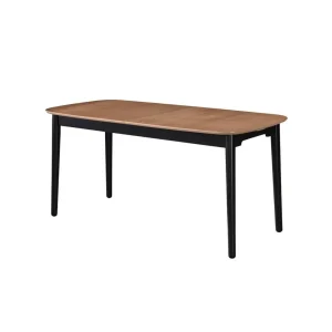 Vente-unique Table à Manger Extensible 6 à 8 Couverts En MDF Et Hévéa – Naturel… pas cher 13