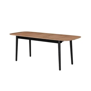 Vente-unique Table à Manger Extensible 6 à 8 Couverts En MDF Et Hévéa – Naturel… pas cher 15