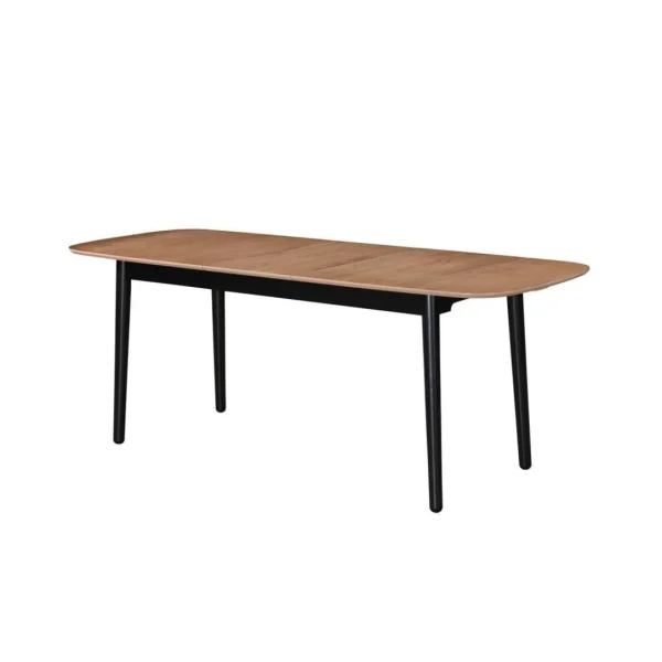 Vente-unique Table à Manger Extensible 6 à 8 Couverts En MDF Et Hévéa – Naturel… pas cher 6