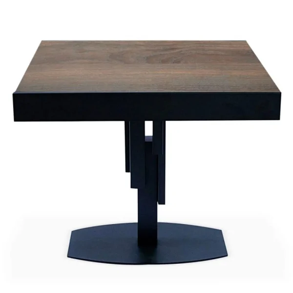 Paris Prix Table à Manger Extensible Régina 90-180cm Noir & Marron garantis authentique 1