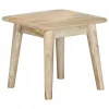 Chunhelife Table Basse 45x45x40 Cm Bois De Manguier Massif mode pas cher 16