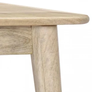 Chunhelife Table Basse 45x45x40 Cm Bois De Manguier Massif mode pas cher 15