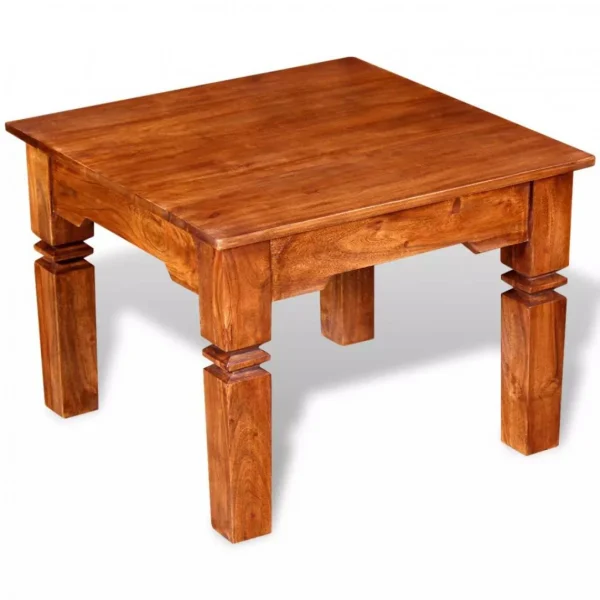 Chunhelife Table Basse Bois Massif 60 X 60 X 45 Cm offre spéciale 1