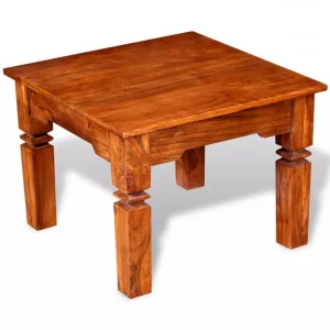 Chunhelife Table Basse Bois Massif 60 X 60 X 45 Cm offre spéciale 9