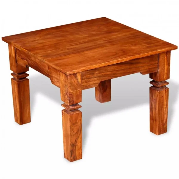 Chunhelife Table Basse Bois Massif 60 X 60 X 45 Cm offre spéciale 3