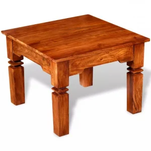 Chunhelife Table Basse Bois Massif 60 X 60 X 45 Cm offre spéciale 13