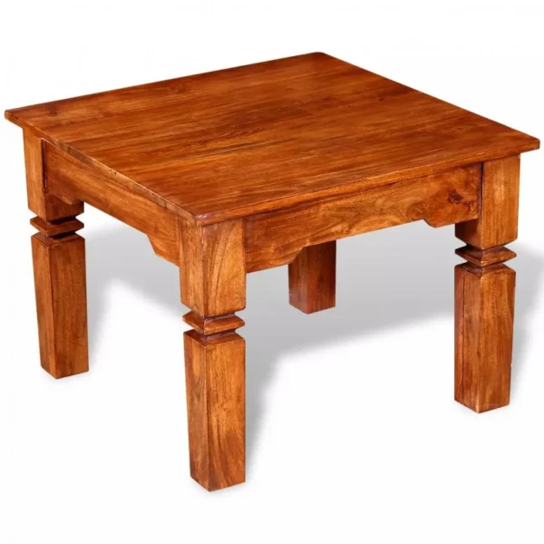 Chunhelife Table Basse Bois Massif 60 X 60 X 45 Cm offre spéciale 6