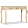 SANS MARQUE Table Console Bois De Manguier Massif 120 X 50 X 80 Cm – Brun magasin en ligne france 5