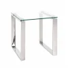 Paris Prix Table D’Appoint Design Hytin 45cm Argent beauté 17