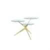 Paris Prix Table D’Appoint Design Triplet 75cm Or marque moins cher 13