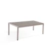 Beliani Table De Jardin En Aluminium Et Bois Synthétique Gris 180 X 9… Les achats en ligne 17