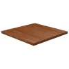 magasin paris VidaXL Dessus De Table Carré Marron Foncé 90x90x4cm Bois Chêne Trai… 10