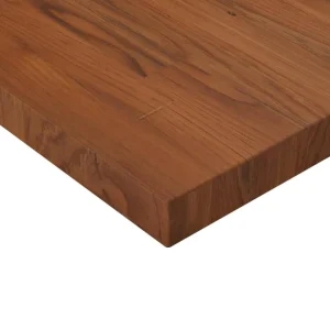 magasin paris VidaXL Dessus De Table Carré Marron Foncé 90x90x4cm Bois Chêne Trai… 8