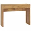 mode VidaXL Table Console 100x35x75 Cm Bois De Teck Massif 7