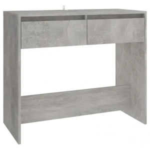 VidaXL Table Console Gris Béton 89x41x76,5 Cm Acier Livraison Standard/Rapide 9