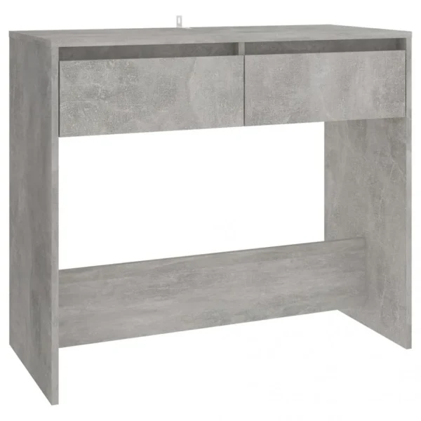 VidaXL Table Console Gris Béton 89x41x76,5 Cm Acier Livraison Standard/Rapide 3