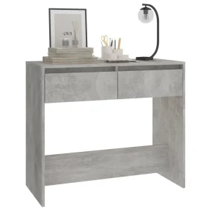 VidaXL Table Console Gris Béton 89x41x76,5 Cm Acier Livraison Standard/Rapide 13