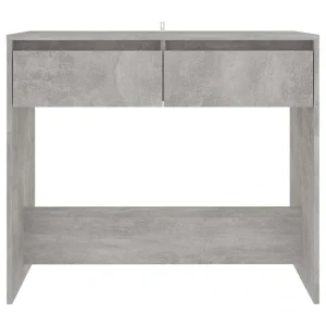 VidaXL Table Console Gris Béton 89x41x76,5 Cm Acier Livraison Standard/Rapide 15