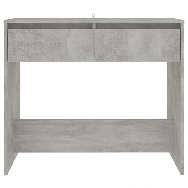 VidaXL Table Console Gris Béton 89x41x76,5 Cm Acier Livraison Standard/Rapide 6